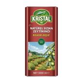 Kristal 5 lt Dolgun Güçlü Lezzet Natürel Sızma Zeytinyağı