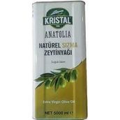 Kristal Anatolia 5 lt Soğuk Sıkım Natürel Sızma Zeytinyağı