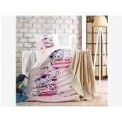 Kristal Sailing Pink Bebek Nevresim Takımı