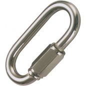 Krom Somunlu Oval Karabina 4mm
