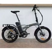 Kron Elektrone Pasific 20 Jant E-Bike Md 7 Vites Siyah Kırmızı Füme Elektrikli Katlanır Bisiklet
