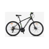 Kron Tx100 Trekking Hidrolik Disk 28" Jant 18' Kadro 21 Vites Şehir Bisikleti Siyah Gri Yeşil