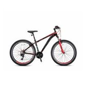 Kron XC 100 27.5 Jant 21 Vites V Fren Pabuçlu Fren Kelebek Vites Shimano Sistem Lady Siyah Gri Kırmızı Dağ Bisikleti