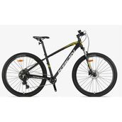 Kron XC 150 Pro 29 Jant Hidrolik Disk MTB Shimano Cues U4000 9 Vites Siyah Sarı Dağ Bisikleti