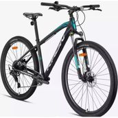 Kron XC 150 Pro 29 Jant Hidrolik Disk MTB Shimano CUES U4000 9 Vites Siyah Turkuaz Dağ Bisikleti