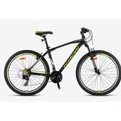 Kron XC 75 27.5 Jant 18 Kadro V-Fren 21 Vites Siyah Neon Sarı Dağ Bisikleti