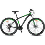Kron XC 75 27.5 Jant V-Fren 21 Vites 19 Kadro Mat Siyah Neon Sarı Füme Dağ Bisikleti