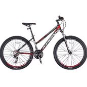 Kron XC100 Hidrolik Disk Fren 27.5 Jant 21 Vites 17" Siyah Gri Kırmızı Dağ Bisikleti