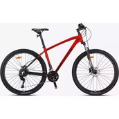 Kron XC300 29 Jant Hidrolik Disk MTB Shimano CUES U4000 2x9 18 Vites Kırmızı Siyah Dağ Bisikleti