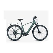 Kron Zeon Mat Yeşil Siyah 46 Kadro 28J 9V HD Elektrikli Şehir Bisikleti