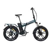 Kron Zuma 20 Jant Katlanır Yeşil Gri Elektrikli Bisiklet 7 Vites Mdisc Elektrikli