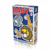KS Games 12001 Vahşi Hayvanlar Baby Puzzle