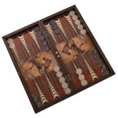 Ks Games Atlar Büyük 50x50 cm Boy Kulüp Tavla