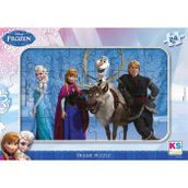 Ks Games Disney Frozen 24 Parça Frame Puzzle