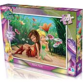 KS Games FA709 50 Parça Fairies Puzzle