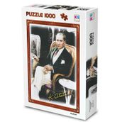 KS Games Kahve İçen Ataturk 1000 Parça Puzzle