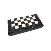 Ks Games Master Classic Tavla Siyah Beyaz Mermer Desenli