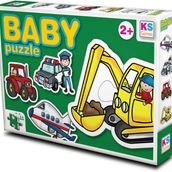 KS Games Meslekler 22x15 cm Baby Puzzle