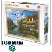 KS Games Old River Cottage 1000 Parça Puzzle