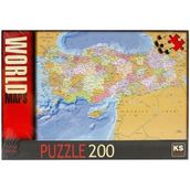 Ks Games Türkiye Haritası 200 Parça Puzzle