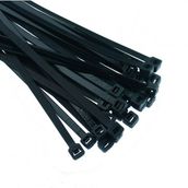 Ksn Plastik Siyah 4.8x250 mm 100 Adet Kelepçe