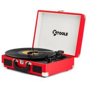 KTOOLS Nostalgie K344 Kırmızı Bluetoothlu Çanta Pikap