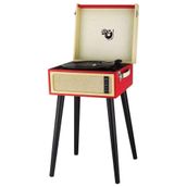 Ktools Retro K216 Kırmızı Bluetoothlu Ayaklı Pikap