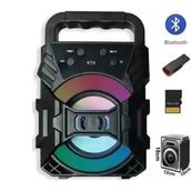 KTS 1057 TF Card+USB Girişli Siyah Bluetooth Hoparlör