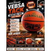 Kuanglan Vebsa Tack Basketbol Topu B7022 Turuncu - Altın