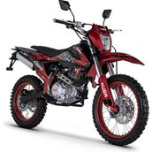 Kuba Race125 Cross Motosiklet Kırmızı