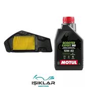 Kuba Rocco 100 Motul Yağ Ve Hava Filtre Bakım Seti Bs0003