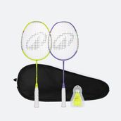 KUIKMA BR 190 Sensation Kid Set Sarı Mor Çocuk Badminton Raketi