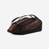 KUIKMA Kahverengi/Turuncu L Pro 9 Raket Isı Yalıtımlı Tenis Çantası