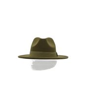 Külah Erkek Fedora Şapka-Haki