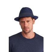Külah Erkek Lacivert Keçe Trilby Fötr Şapka