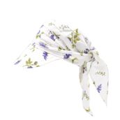 Külah Kadın Çiçek Desen Bağlamalı Eşarp Siperli Bandana Plaj Şapkası