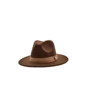 Külah Kadın Kahve Fötr Şapka