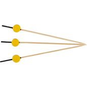 Kullan At Merkezi Bambu Davul Kürdan Sarı 120MM - 100 Adet
