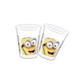 KullanAtMarket 200 cm Minion Balon Partisi Plastik Bardak