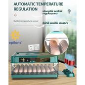 Kuluçka Makinesi 130 T.uk Yumurtalı Extra Yedek Motorlu İncubator
