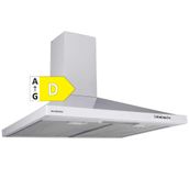 Kumtel DP6-X 3 Kademeli Mekanik Duvar Tipi Davlumbaz Inox