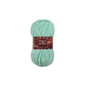 Kürkçü Han Kadife Örgü İpi 100gr %100 Polyester Yumuşak Pofuduk Pastel Mint
