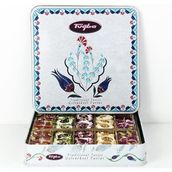 Kuruyemiş Laleli Kutuda Karışık Lokum 500 gr