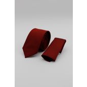 Kuş Gözü Desen 6 Cm Kravat 1090240101 Bordo