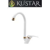 Kustar Cambridge Gold Beyaz Mutfak Evye Bataryası