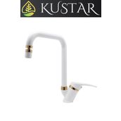 Kustar Lexus Gold Beyaz Mutfak Evye Bataryası