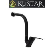 Kustar Tyal Tam Siyah Mutfak Evye Bataryası