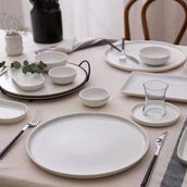 Kütahya Porselen 890671 Bone Nordic İris 28 Parça Kahvaltı Takımı