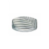 Kütahya Porselen 891009 Bohem 25 cm Kayık Tabak