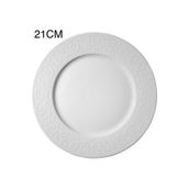 Kütahya Porselen Açelya 6’lı Pasta Tabağı Seti (21CM)